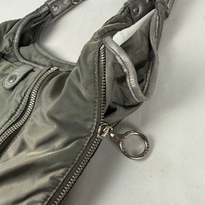 Grey shoulder bag (36x24cm)