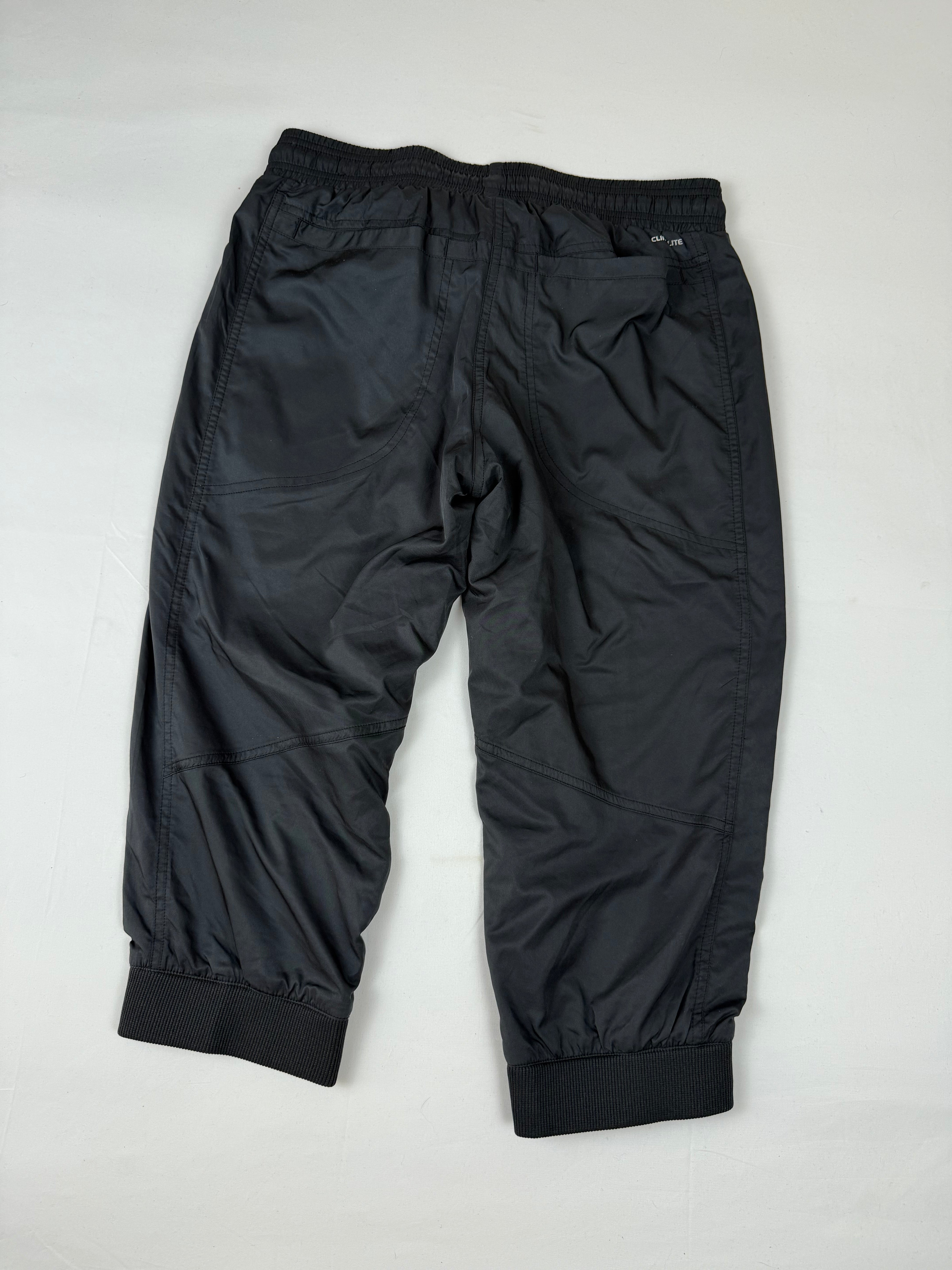 Black activewear low rise capri pants (M)