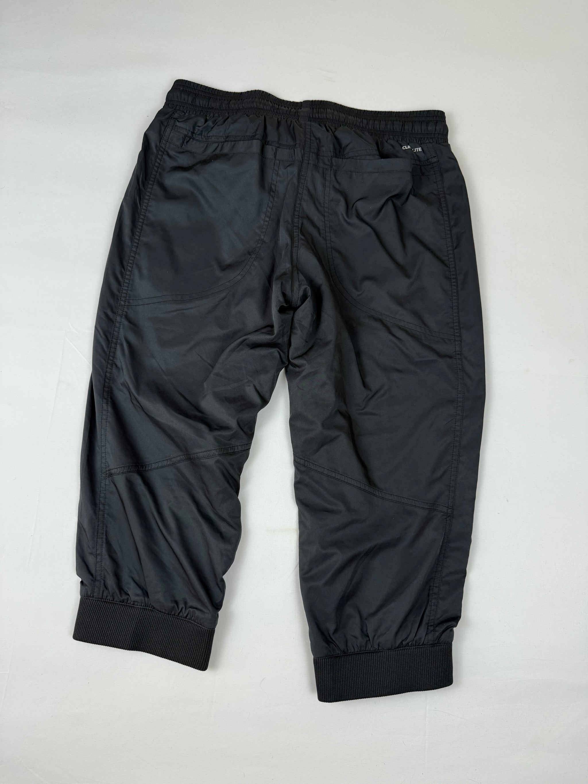 Black activewear low rise capri pants (M)