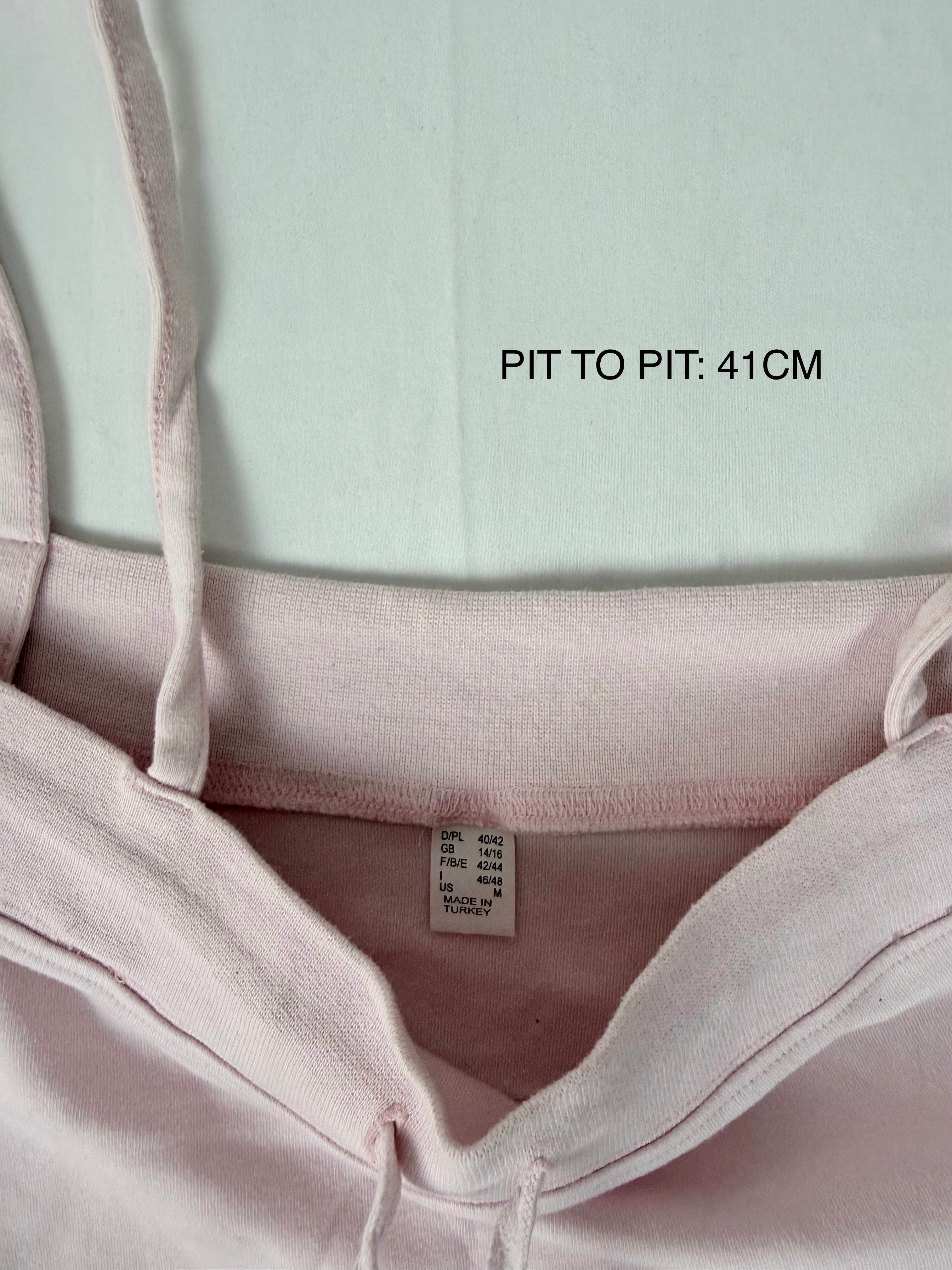 Baby pink cotton cami top (XL)