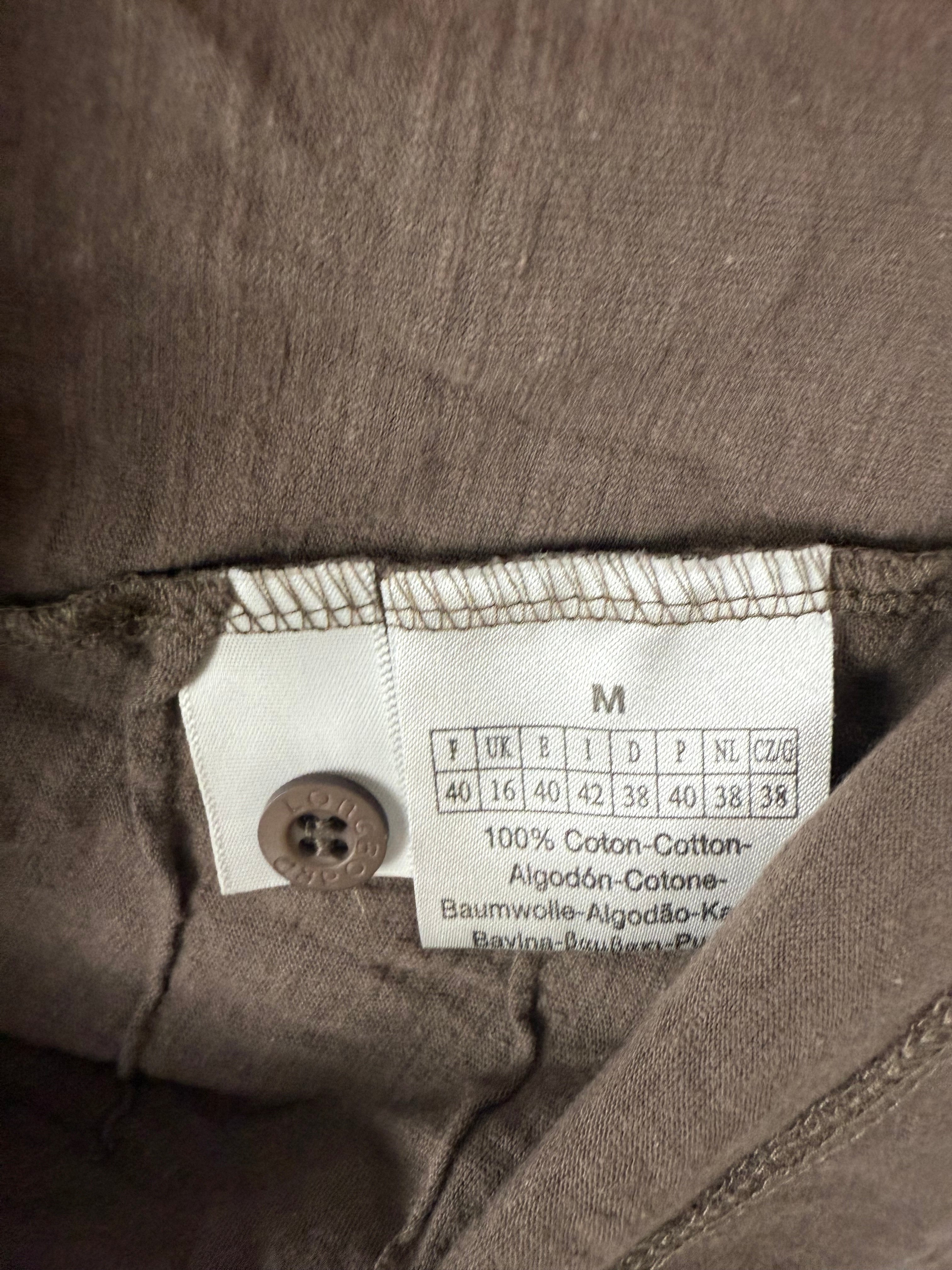 Brown 100% cotton long sleeves top (M/L)
