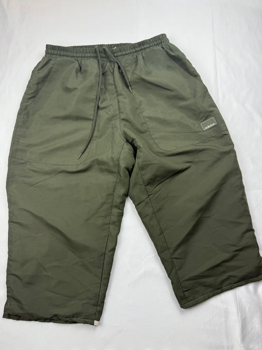 Khaki low rise capri joggers pants (S/M)