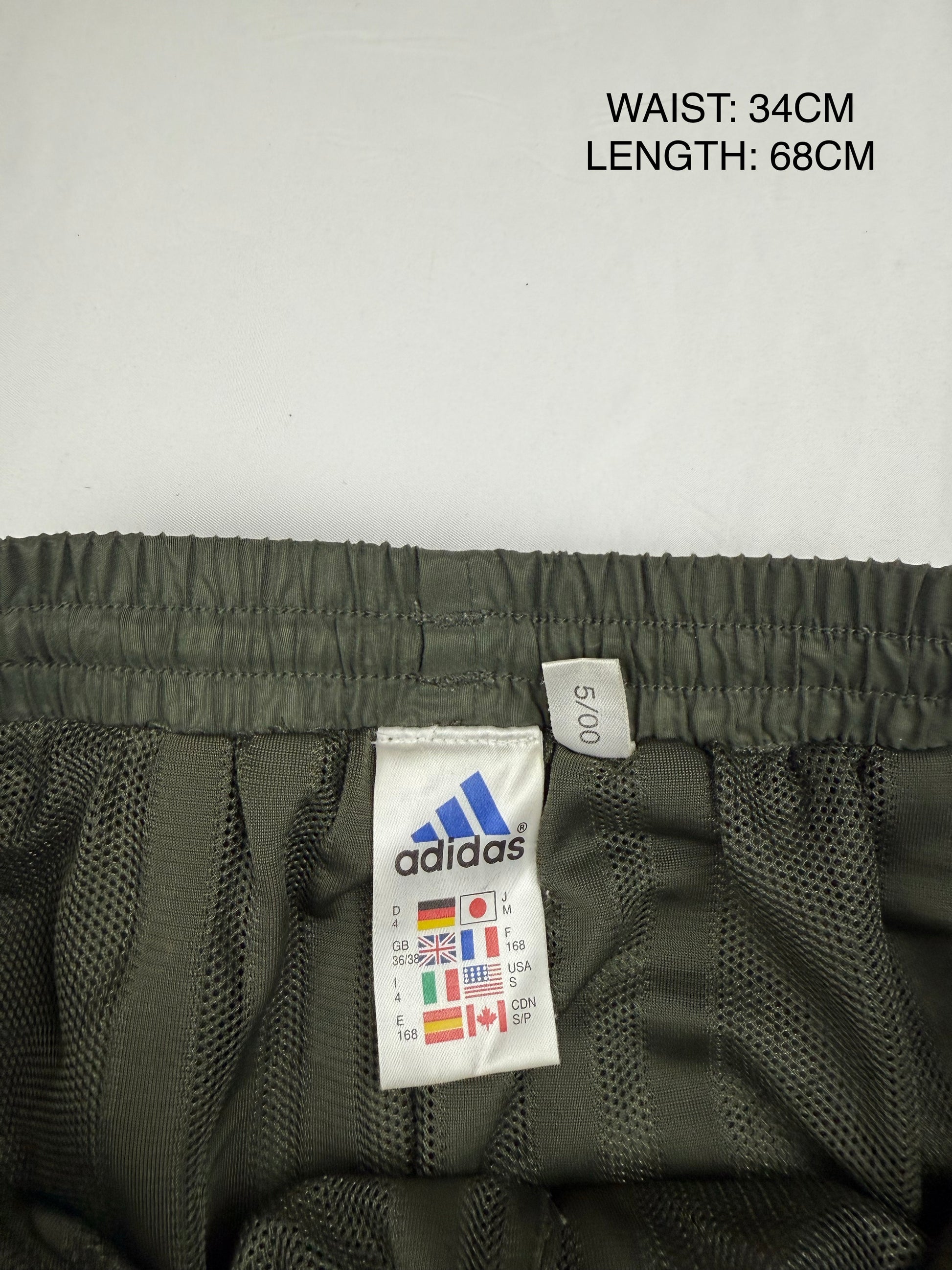 Khaki low rise capri joggers pants (S/M)