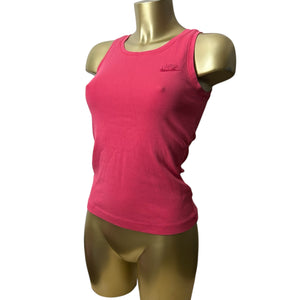 Pink swoosh logo top (S)