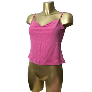 Pink stretchy cami top (M/L)