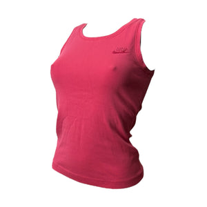Pink swoosh logo top (S)