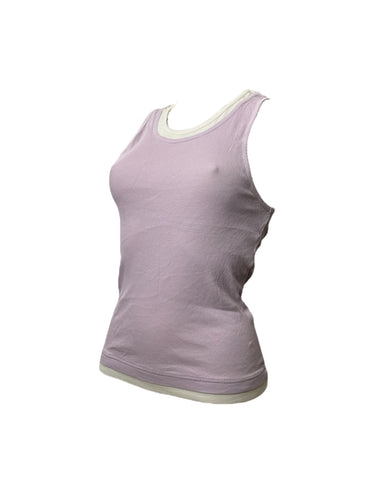 Lilac double 2 in 1 tank top (S/M)
