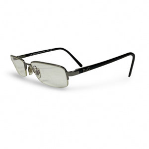 Black logo 2000s office siren glasses (no prescription)