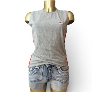 Grey cotton tank top (M/L)