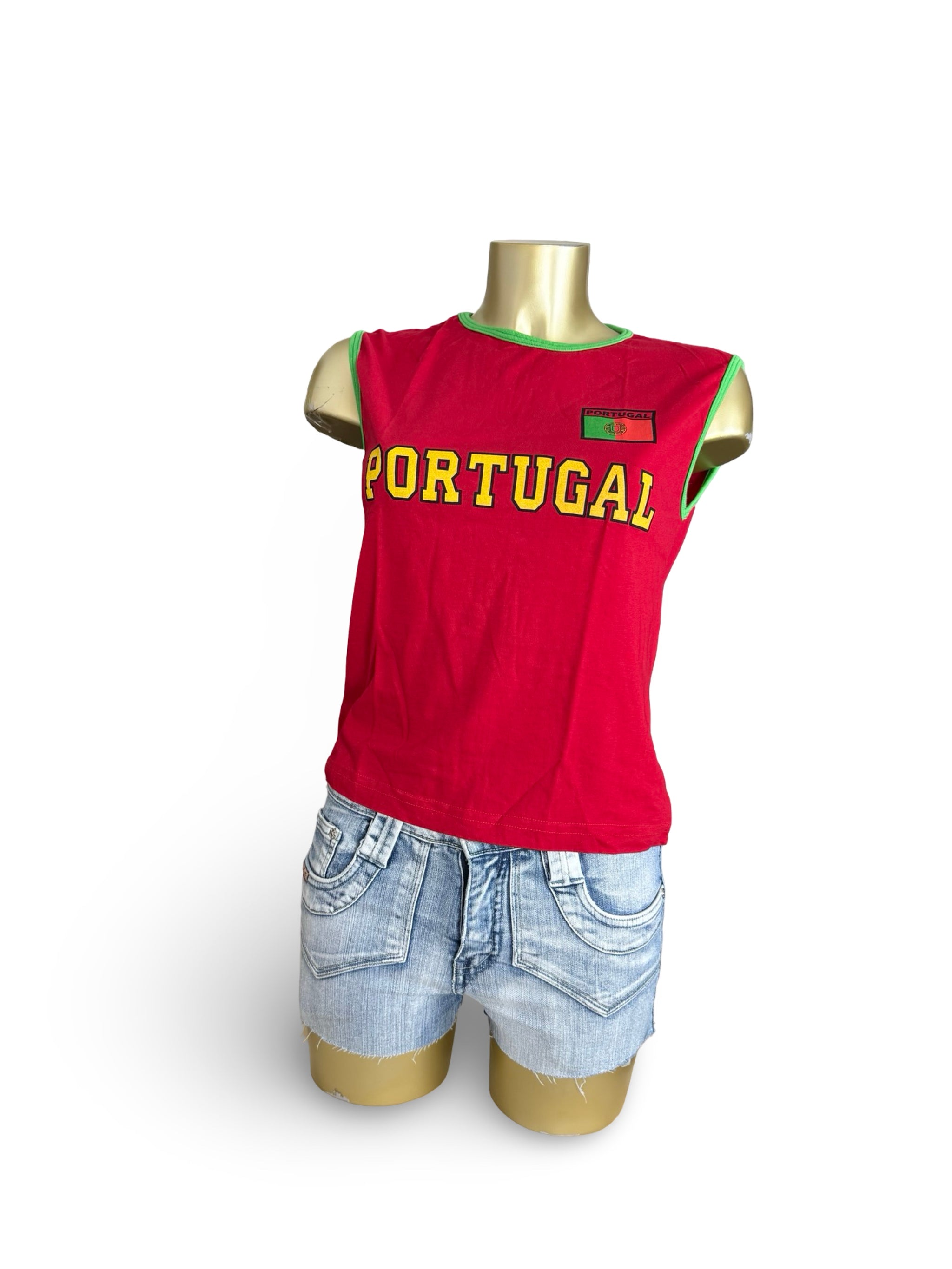 Red Portugal tank top (L)