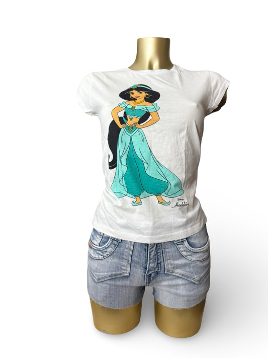 White 100% cotton Disney tee (M)