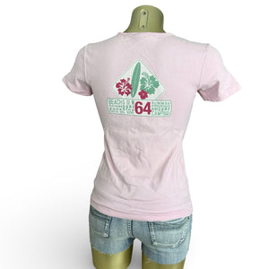 Cotton tight fit logo tee (S/M)