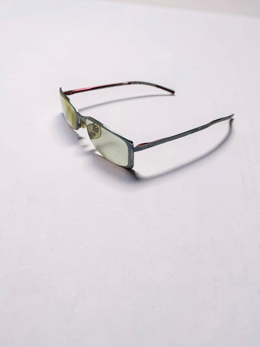 Pink & silver office glasses (with prescription)