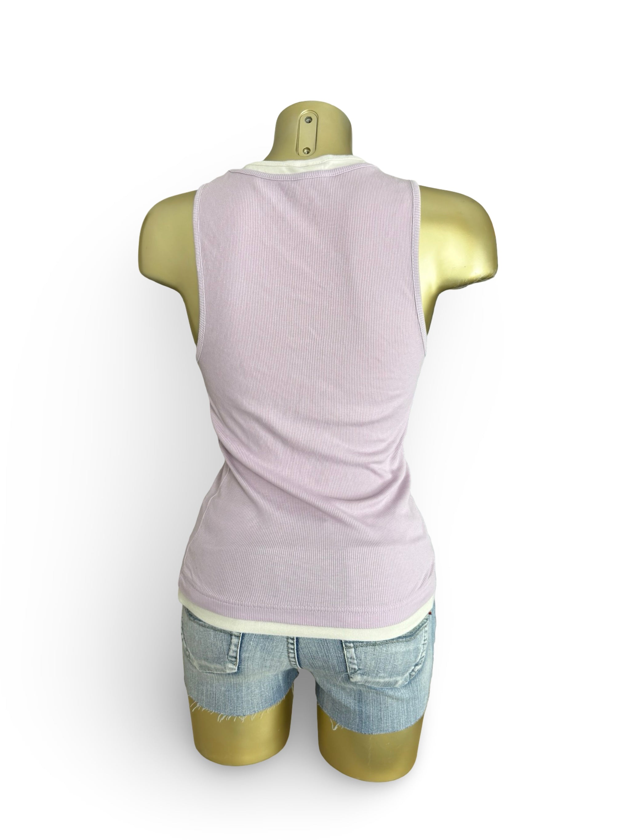 Lilac 2 in 1 tank top (S/M)