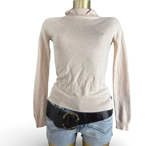 Beige super soft hooded jumper (S/M)