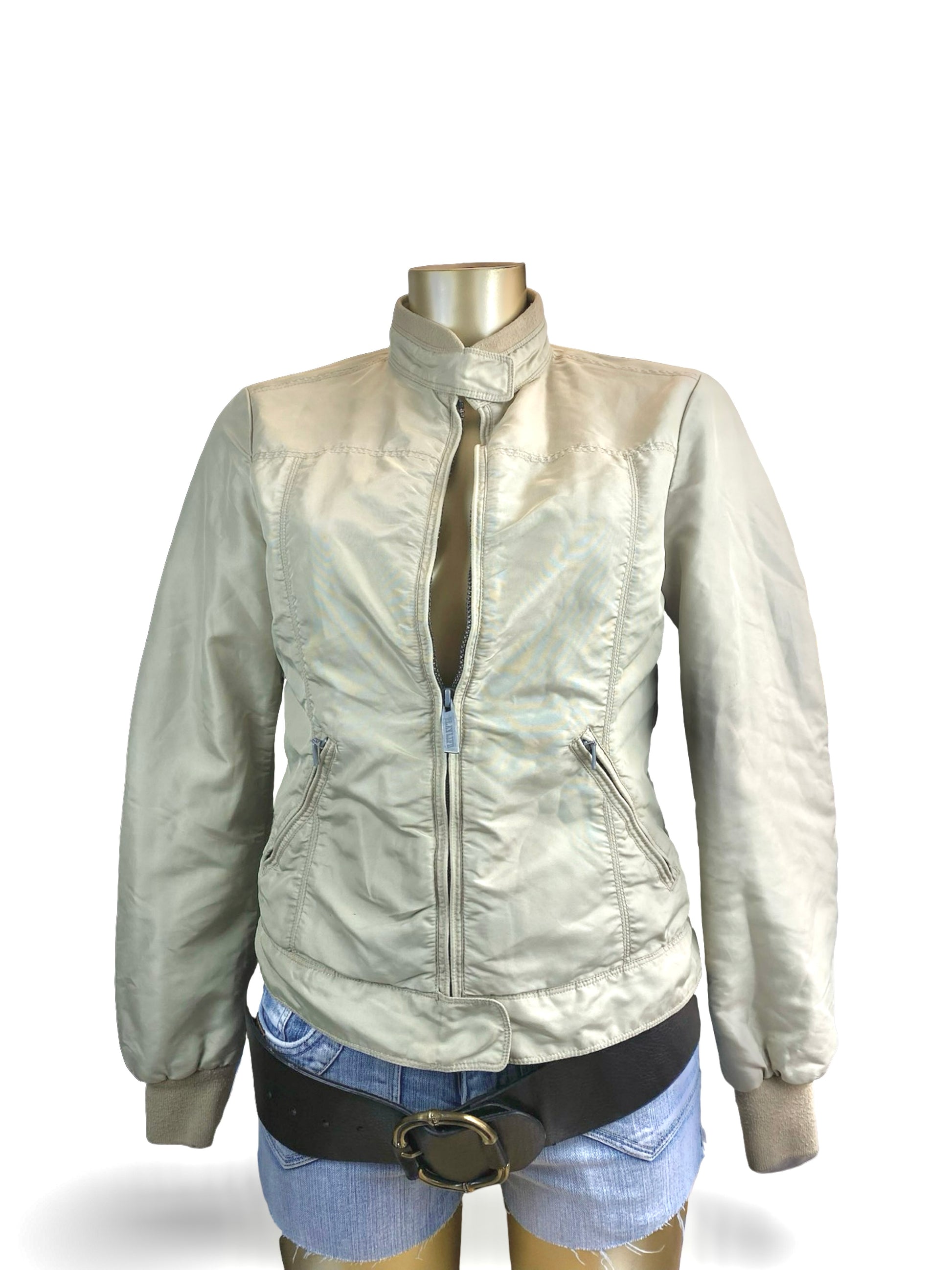 Beige inside fleece jacket (M)