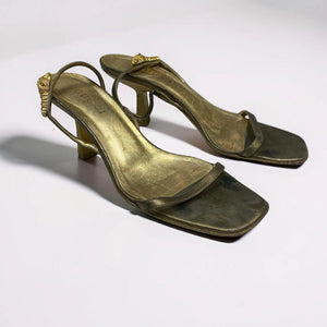 Gold tiger head kitten heels by Tom Ford (38)