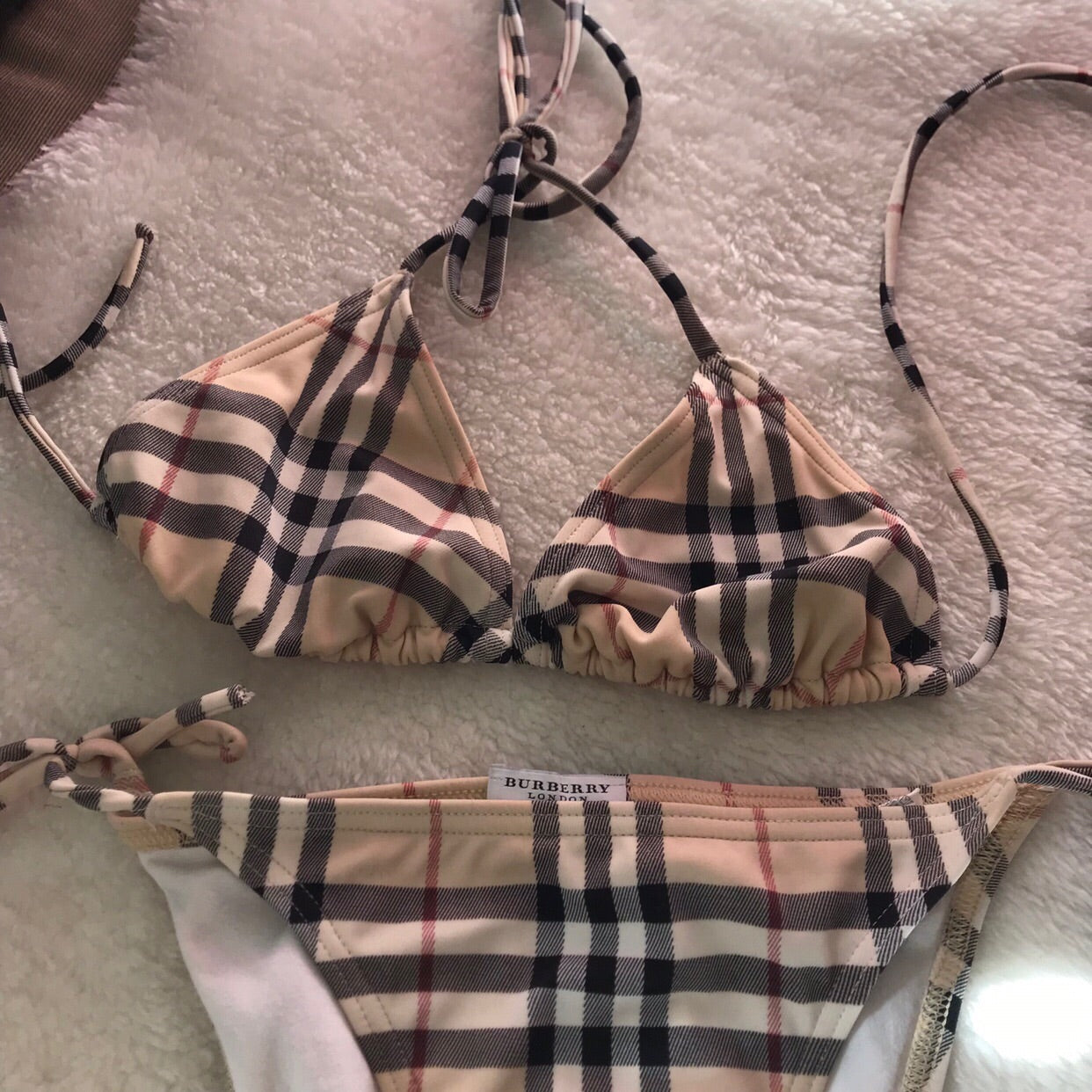 Burberry- Nova check bikini set